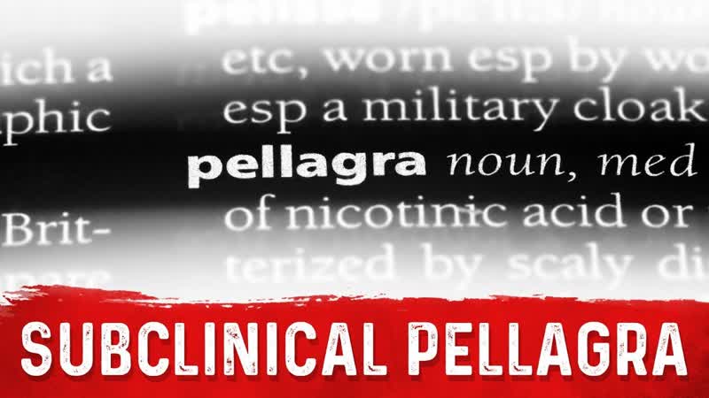 Subclinical Pellagra ( Vitamin B3