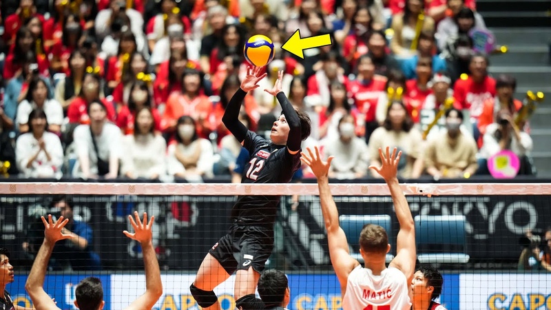 Ran Takahashi Has Amazing Setting Volleyball