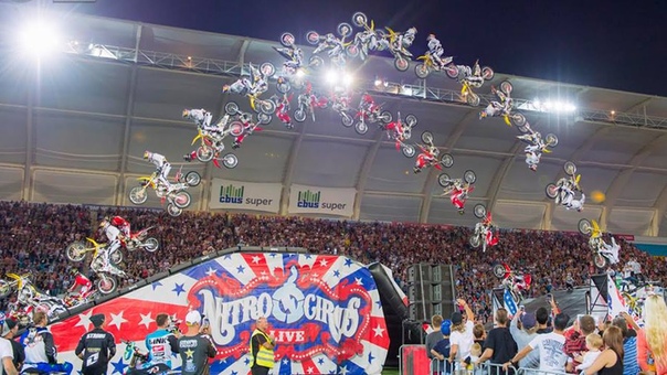 Go Pro Club: Travis Pastrana Double Flips First Time in 4 Years, Side by Side with