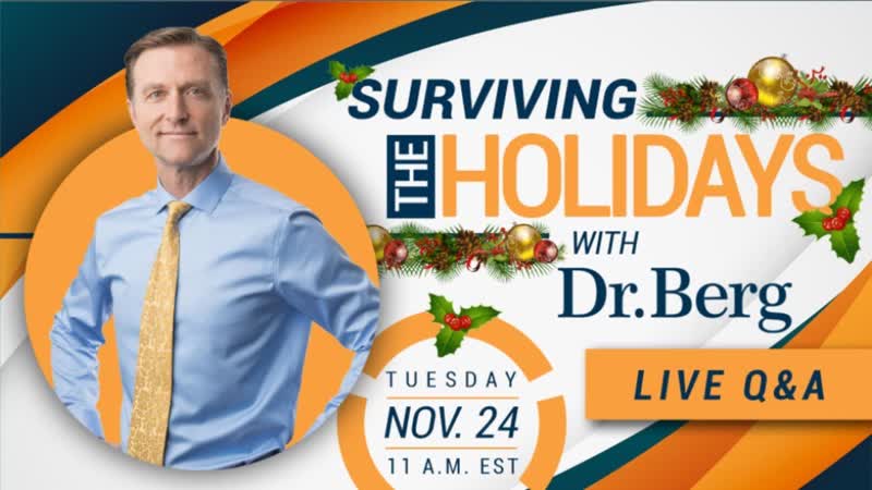 Surviving the Holidays with Dr. Eric Berg LIVE Q
