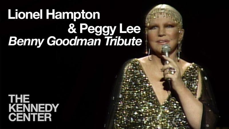 Lionel Hampton and Peggy Lee ( Benny Goodman Tribute) 1982 Kennedy Center