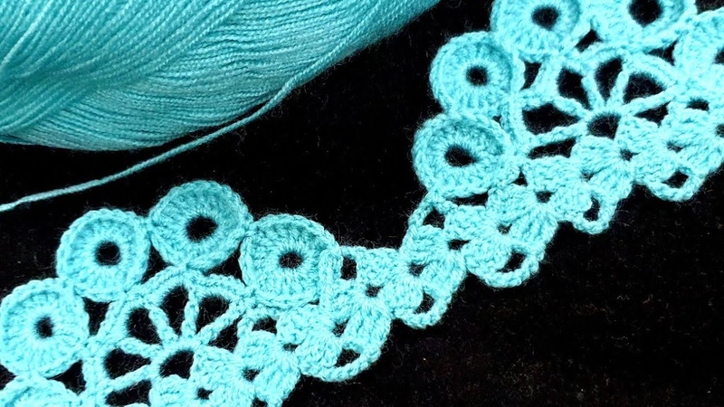 Super easy crochet knitting pattern Crochet border knitting