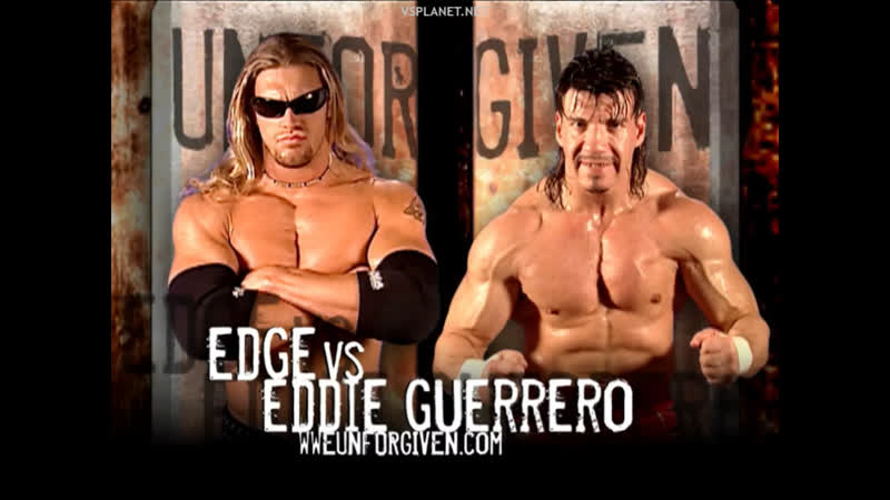 Edge vs Eddie Guerrero, WWE Unforgiven