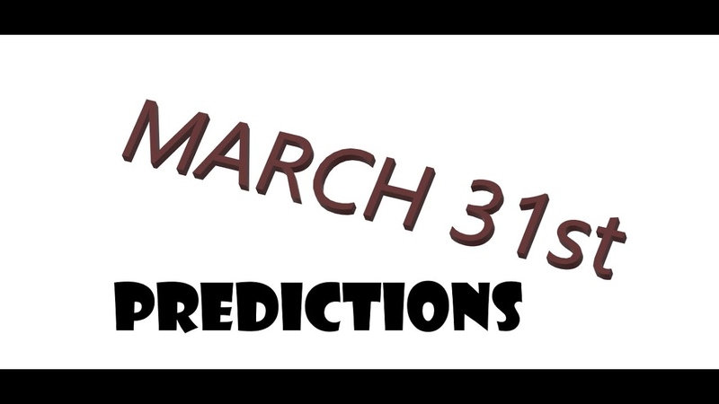 What may happen from MARCH 29 TH APRIL 2 ND