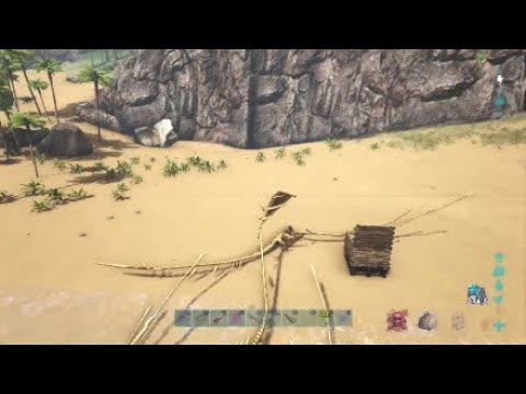 ARK PS4 SMALL TRIBES, SOLO RAIDING BIG LUNAR, DUO CLAPPING
