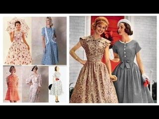 Vintage Dresses Outfit Ideas50's Style Clothing Retro Fashion Trends #Sam