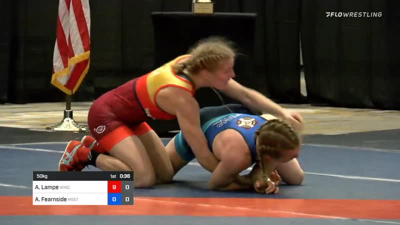 What A Match Alyssa Lampe vs Amy Fearnside, bjf