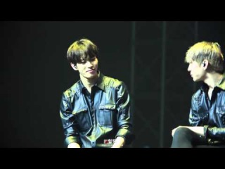 151213 상해 쇼케이스 홍빈 레오 ROUND2