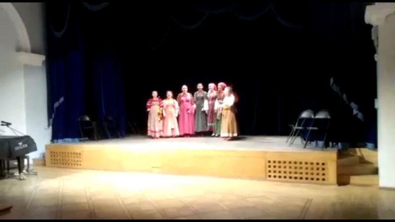 Выступление на конкурсе Звучит