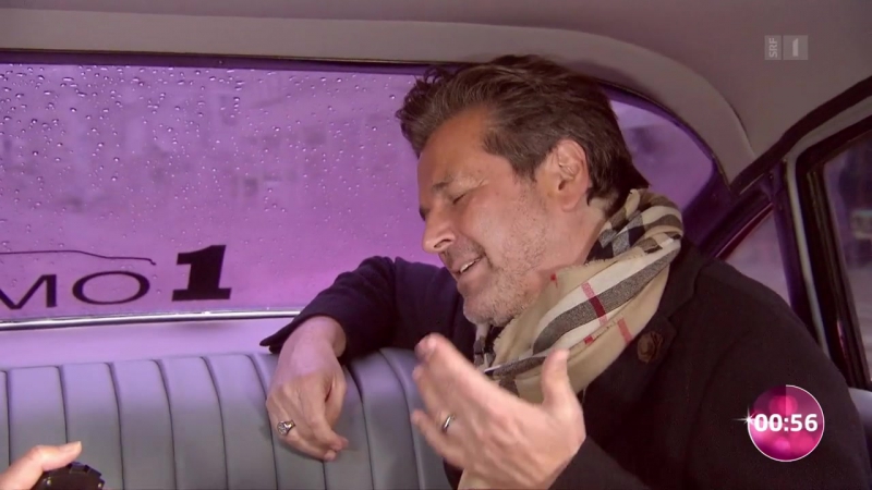 Die pinke Limousine mit Thomas Anders,