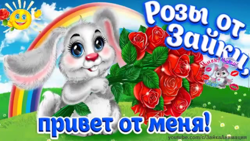 От зайки привет открытки, лучший мужчин