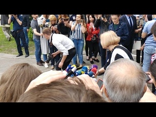 Брифинг по роспуску Верховной Рады