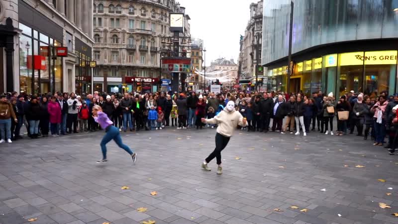 Epic Proposal Flash Mob Guy joins in and is
