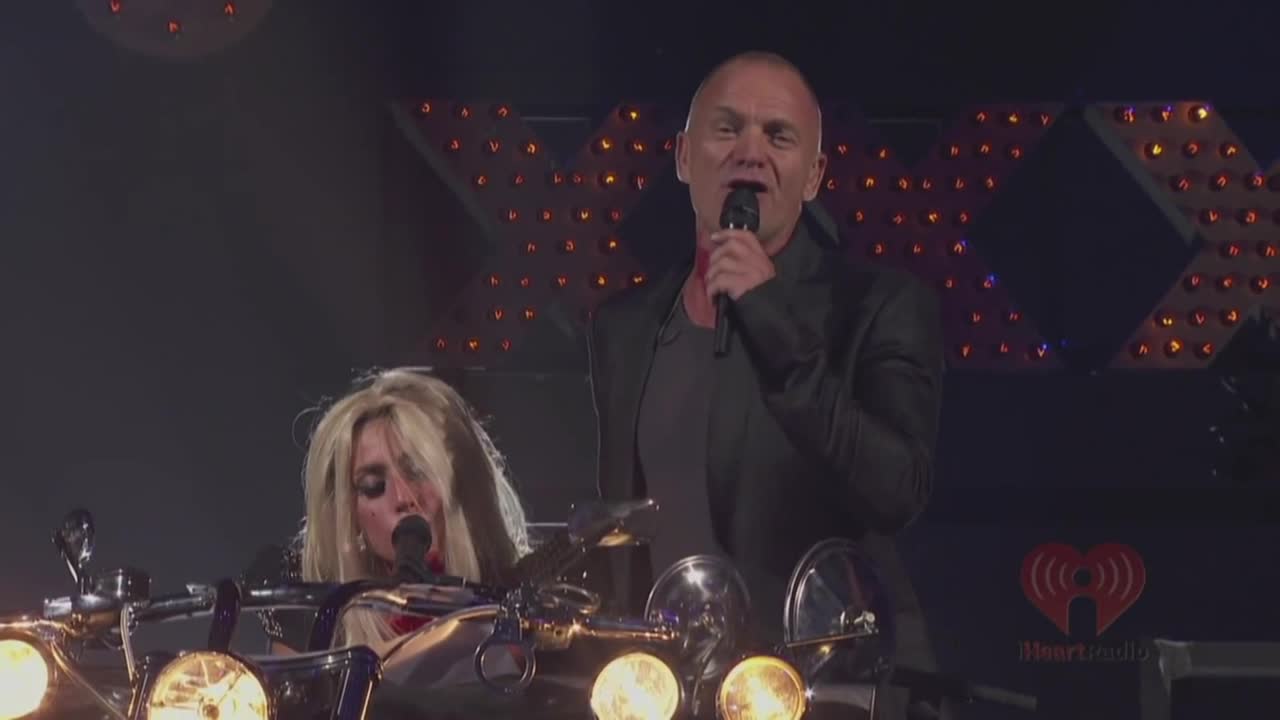 Lady GaGa and Sting - Stand By Me (Live iHeart Radio) - Скачать видео ВК