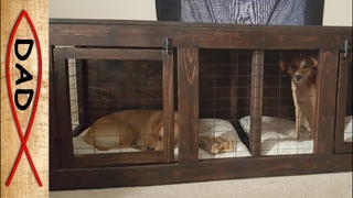 DIY - TV dog kennel