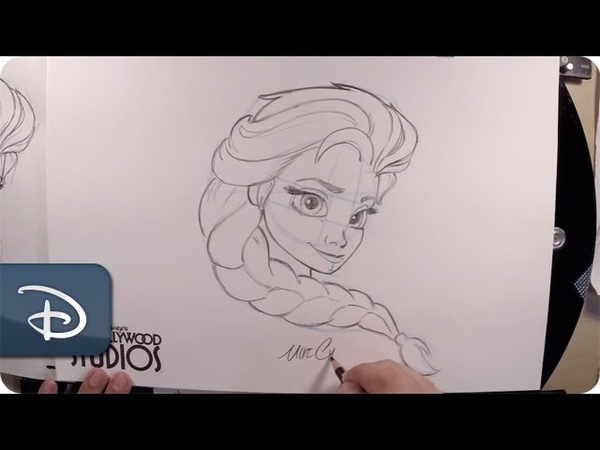 How To Draw Elsa From Frozen, Disneys Hollywood