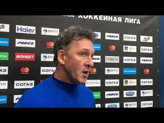 Главный тренер Сергей Светлов о первом предсезонном матче