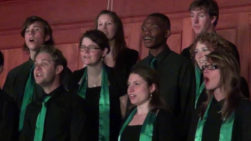 UCT Choir Jammie Concert 2012 performing Paradise ( Cold
