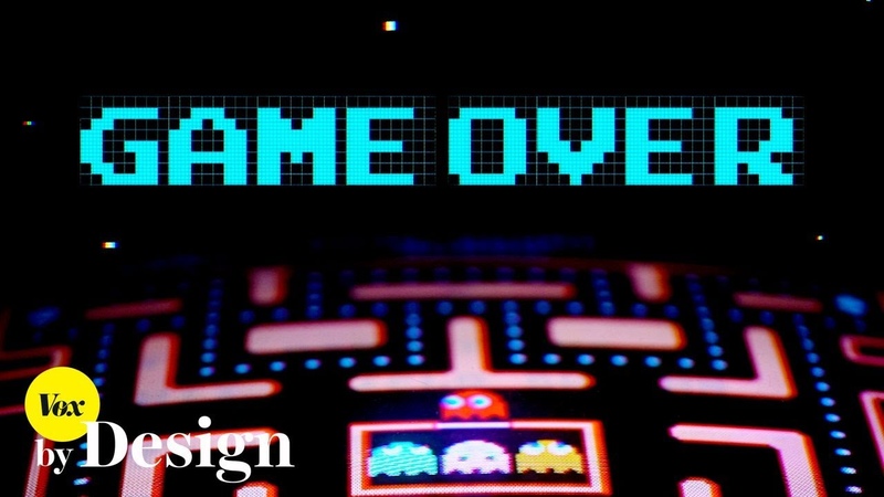 The 8 bit arcade font,