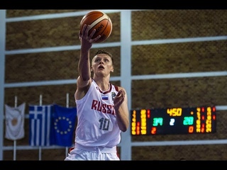 Nikita MIKHAILOVSKII vs. China  14 PTS, 3 AST, 2 REB, 1 ST 03/07/2019