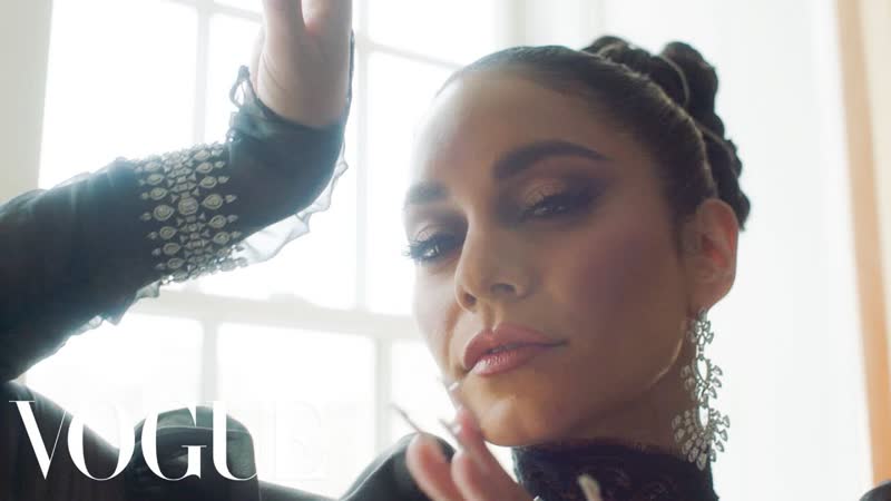 Vanessa Hudgens Gets Ready for the Met Gala,