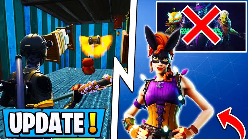 BIG Fortnite Update , New Map Changes, RIP Halloween, Secret