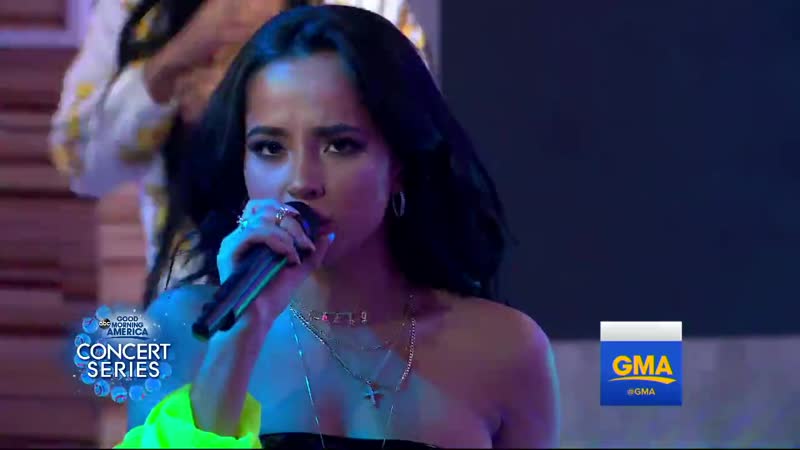 Becky G Sean Paul, David Guetta and Becky G Mad Love live on