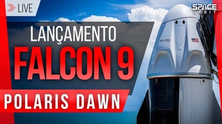 LANAMENTO DO FOGUETE FALCON 9 - Polaris Dawn