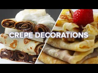 4 Creative Crepe Decorations