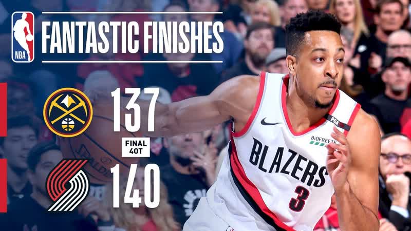 MUST SEE 4 Overtime Historic Finish Between Trail Blazers Nuggets, May 3,