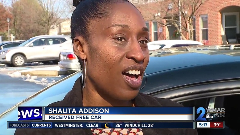 Single mother in Columbia gets a new car thanks to Gettacar and Carmelo