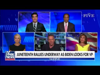 20-06-19 -The Five- react to Amy Klobuchar backing out of Biden VP consideration