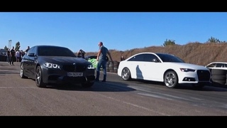 Волосы дыбом! AUDI S 6 st 2 VS BMW M5 st 2