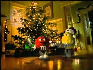 Новогодняя реклама M&M’s