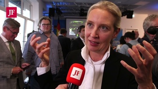 Alice Weidel sieht ihren Kurs mit dem Ergebnis der EU-Wahl bestätigt
