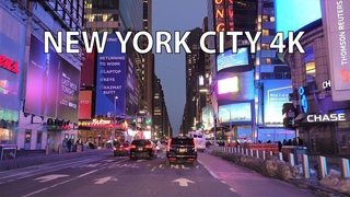 New York City 4K - Sunset Drive