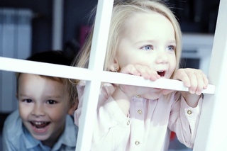 Двухэтажная модель для установки в помещении, KIDS HOME 54