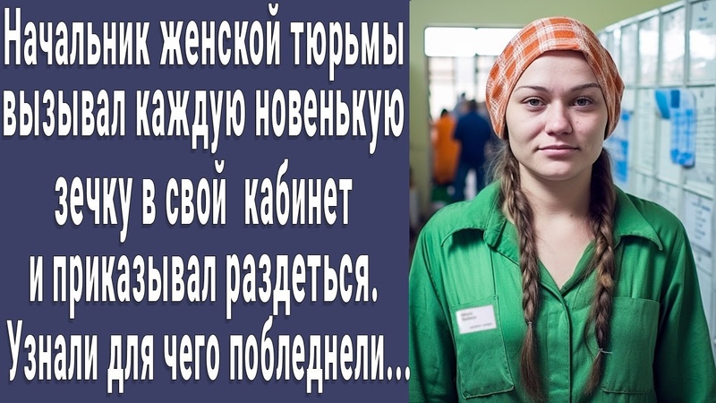 Начальник женской тюрьмы вызывал новеньких зечек и