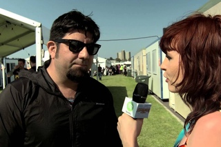 Chino Moreno (Crosses & Deftones) Backstage At Soundwave Melbourne: Soundwave TV 2014