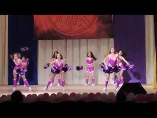 Cheer Dance Беллидансеры танцуют черлидинг Хабаровск
