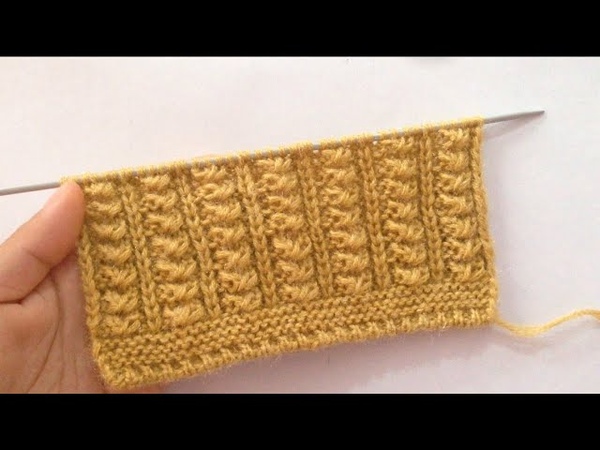 Easy Knitting Stitch Pattern For Ladies
