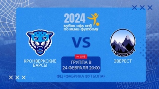 24 февраля 20:00 Кронверкские Барсы (ИТМО)) - Эверест (Лесгафта)