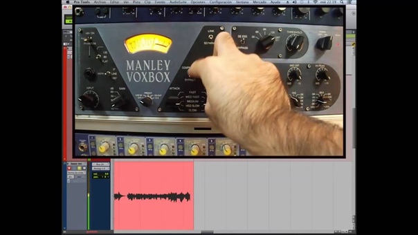 Manley Voxbox on bass