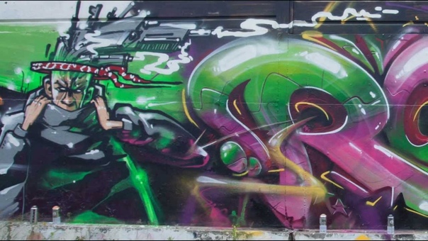 Rasko X Swamp ( Graffiti street art