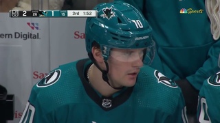 Klim Kostin's goal vs Kings for Sharks (4 apr 2024)
