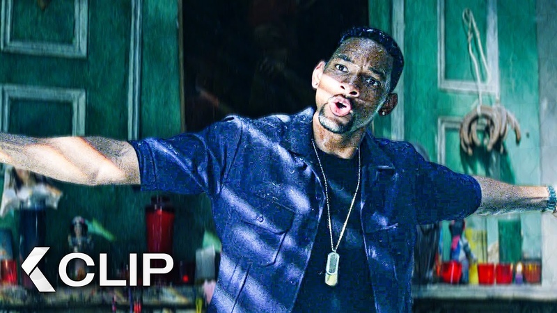 Mike vs. Haitian Gangsters Scene BAD BOYS 2, Will Smith, Martin