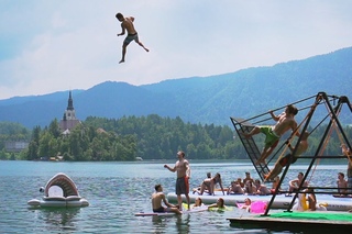 Extreme Russian Swing Flips into a Lake | PEOPLE ARE AWESOME