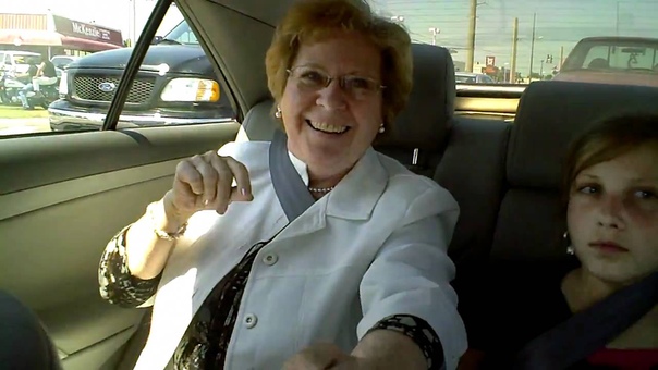 Grandma Dancing to