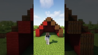 Campsite 🏕️ in Minecraft #minecraftshorts