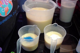 Making & Cutting Blue Sugar Soap